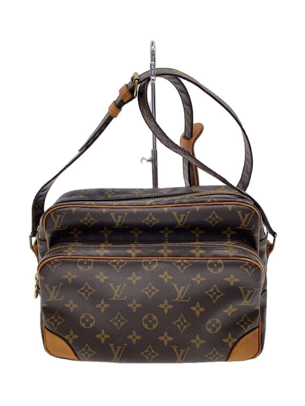 LOUIS VUITTON Nile Monogram Canvas Brown All over